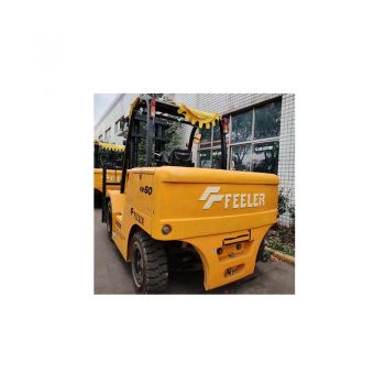 Used FEELER 6 Ton Lead-Acid Battery Counterbalanced Forklift.